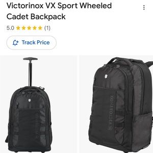 Victorinox XV Cadet Sport Backpack/Wheeled travel gear.